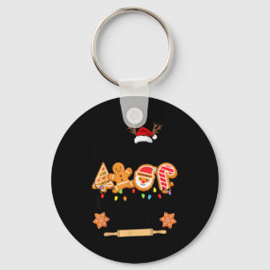 Christmas Cookie Tester Family Baking Team Cookie  Key Ring