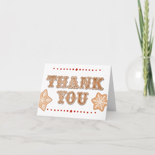 Christmas Cookie | Thank You (Front)