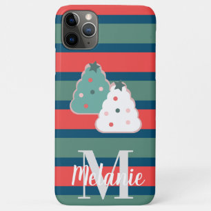 Christmas Cookies and Stripes Holiday Case-Mate iPhone Case