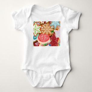 Christmas Cookies Baby Bodysuit