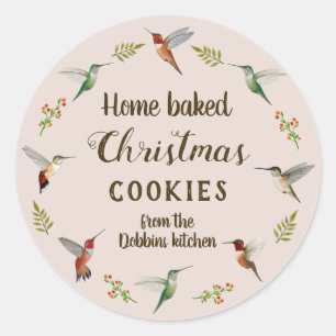 Christmas Cookies  Classic Round Sticker