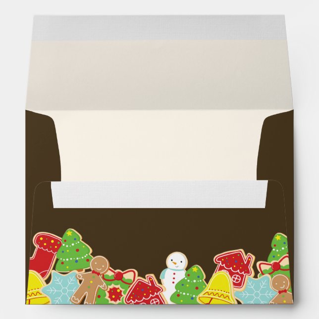 Christmas Cookies Envelopes (Back (Bottom))