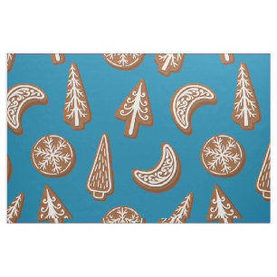 Christmas cookies fabric