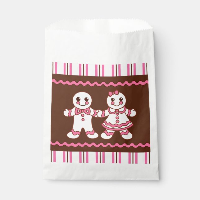 Christmas Cookies Favour Bags (Front)