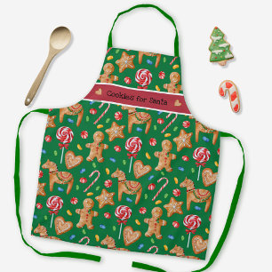 Christmas Cookies for Santa Baking Apron