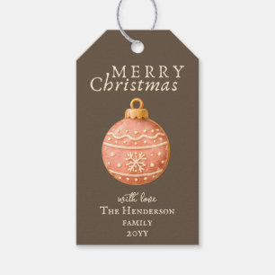 Christmas Cookies Frosting Merry Christmas Gift Tags