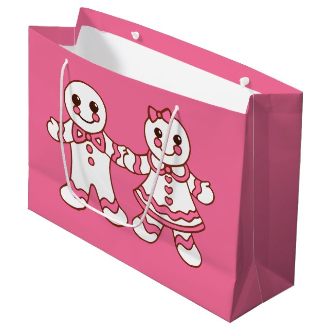Christmas Cookies Gift Bag (Front Angled)