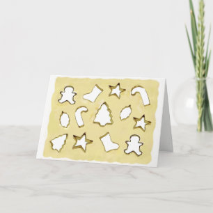 Christmas cookies holiday card