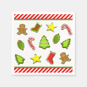 Christmas Cookies Holiday Party Napkin