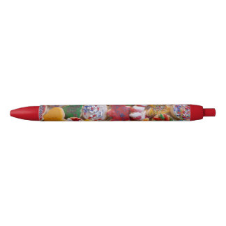 Christmas Cookies I Colourful Holiday Baking Black Ink Pen