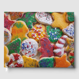 Christmas Cookies I Colourful Holiday Baking Guest Book