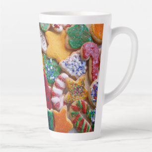 Christmas Cookies I Colourful Holiday Baking Latte Mug