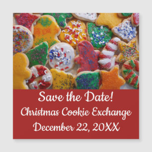 Christmas Cookies I Colourful Holiday Save the Dat