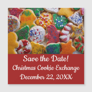 Christmas Cookies I Colourful Holiday Save the Dat