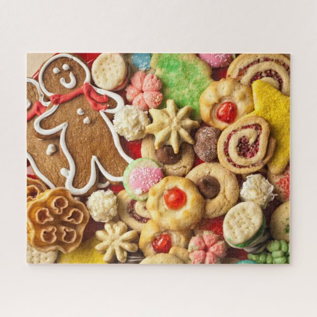 Christmas Cookies Jigsaw Puzzle (Horizontal)