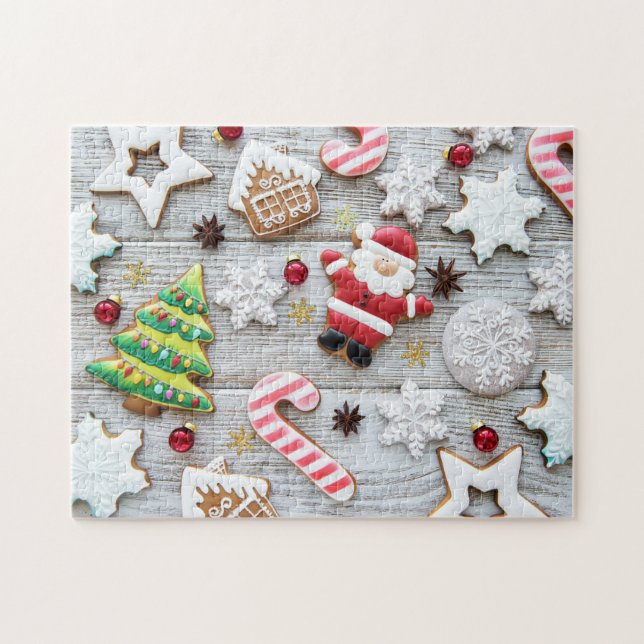 Christmas Cookies Jigsaw Puzzle (Horizontal)