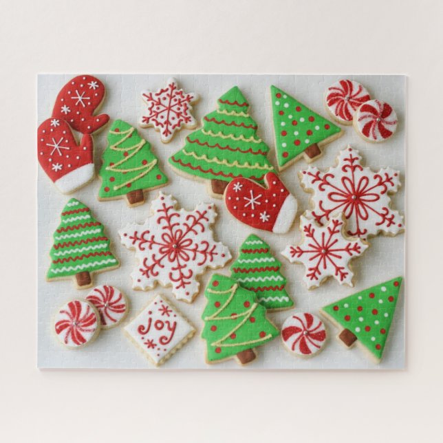 Christmas Cookies Jigsaw Puzzle (Horizontal)