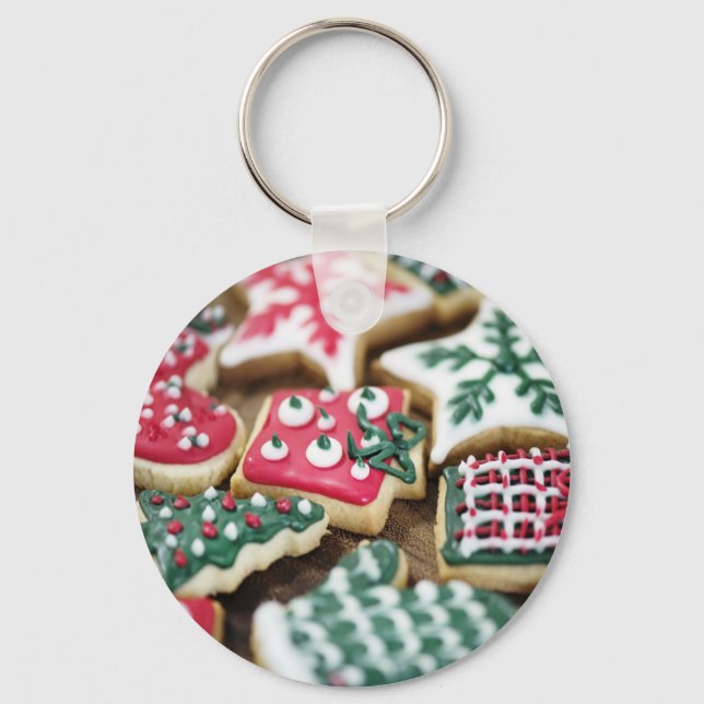 Christmas Cookies Key Ring (Front)