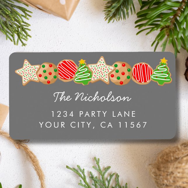 CHRISTMAS COOKIES LABEL (Creator Uploaded)
