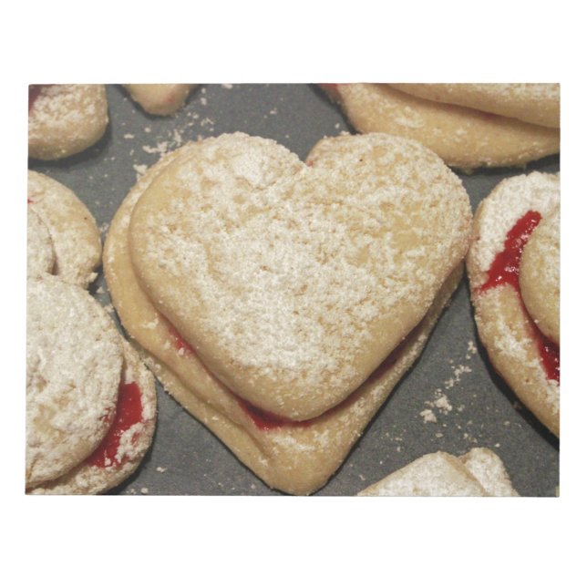 Christmas cookies notepad (Front)