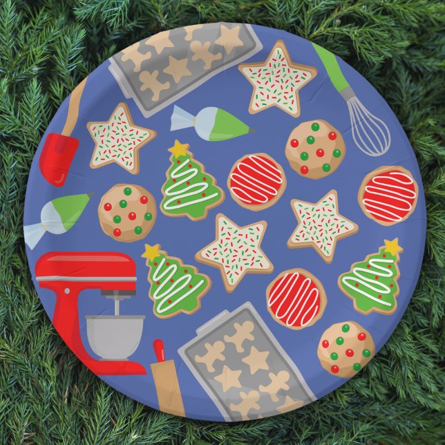CHRISTMAS COOKIES PARTY PAPER PLATE (Creator Uploaded)