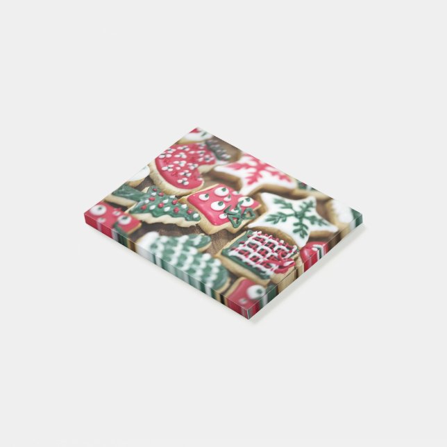 Christmas Cookies Post-it Notes (Angled)