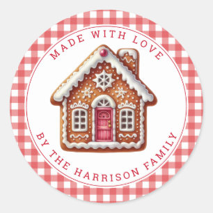 Christmas Cookies Round Stickers