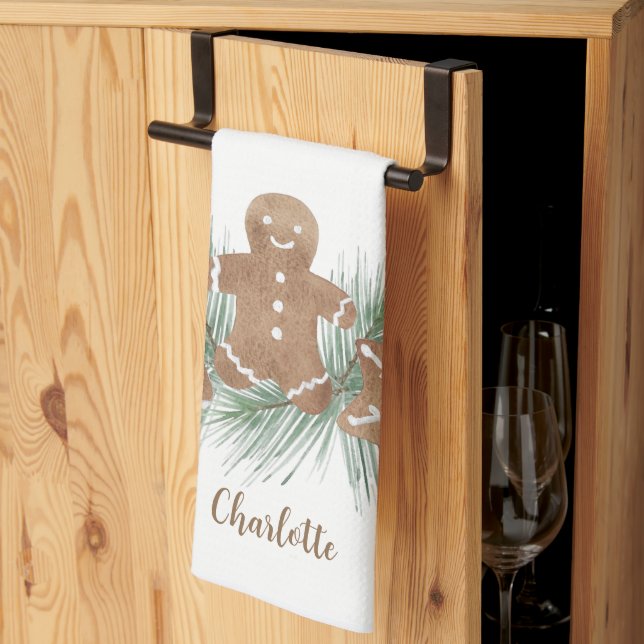 Christmas Cookies  Tea Towel (Thirds Fold)