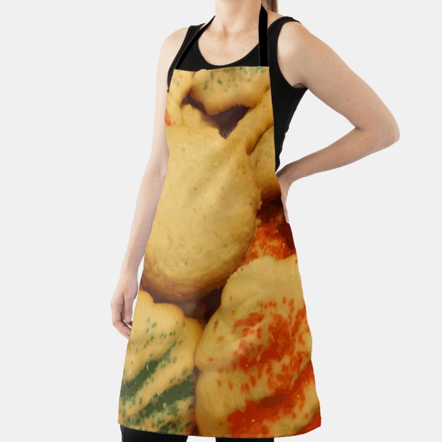 Christmas Cookies with Sugar Sprinkles Apron (Insitu)