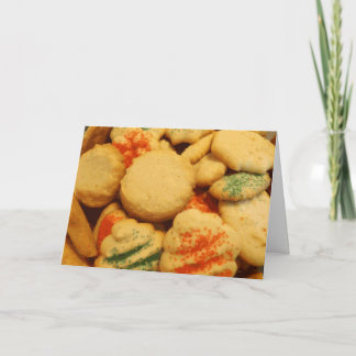 Christmas Cookies with Sugar Sprinkles Card