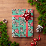 Christmas Cookies                                  Wrapping Paper<br><div class="desc">Christmas Cookies                                    xmas holiday festive party foods gingerbread</div>