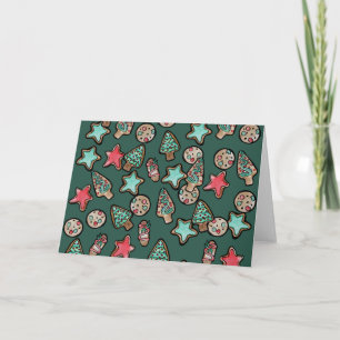 Christmas Cookies Xmas Cookie Decorating Party     Card