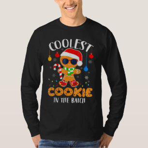Christmas Coolest Cookie In The Batch Gingerbread  T-Shirt