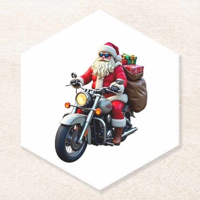Christmas Copy Copy Copy Copy Copy Copy Copy Copy  Paper Coaster (Front)