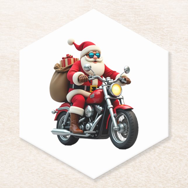 Christmas Copy Copy Copy Copy Copy Copy Copy Copy  Paper Coaster (Front)