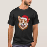 Christmas Corgi Santa Corgis T-Shirt<br><div class="desc">Christmas Corgi Santa Corgis</div>