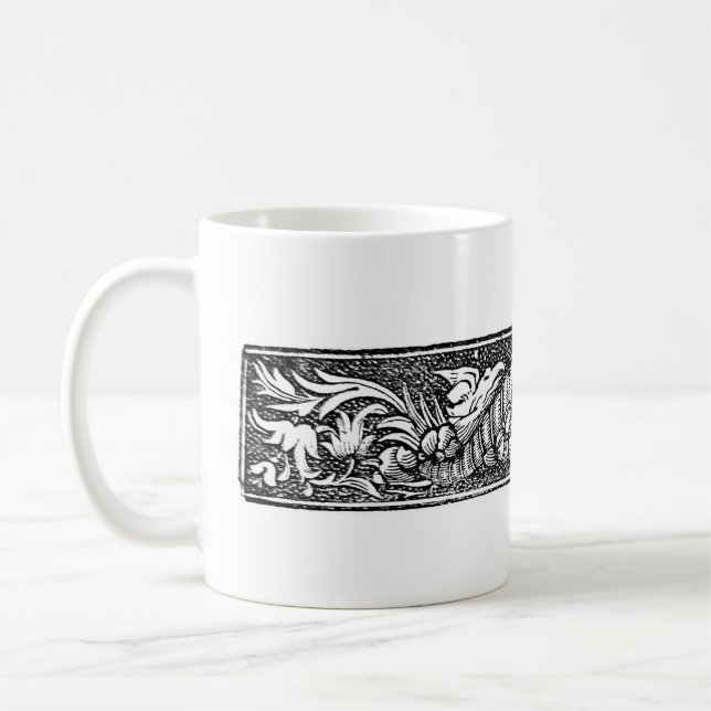 Christmas Cornucopia Coffee Mug (Left)