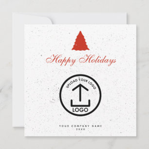 Christmas Corporate Business Logo Holiday Card