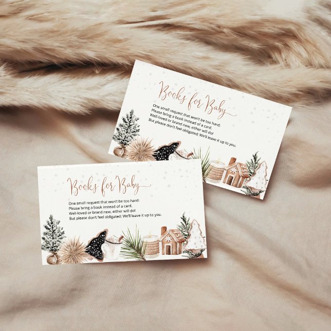 Christmas Cosy Books for baby Enclosure Card (Creator Uploaded)