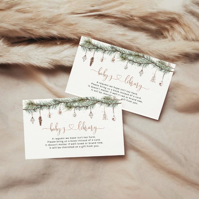 Christmas Cosy Books for baby Enclosure Card (Creator Uploaded)