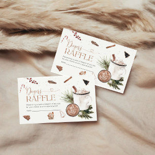 Christmas Cosy Diapers Raffle Enclosure Card