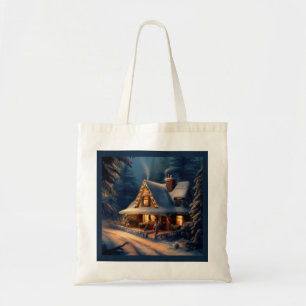 Christmas Cottage 1 Tote Bag