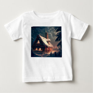 Christmas Cottage 2 Baby T-Shirt