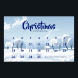 Christmas Countdown Advent Calendar Poster<br><div class="desc">Christmas Countdown Advent Calendar Poster</div>