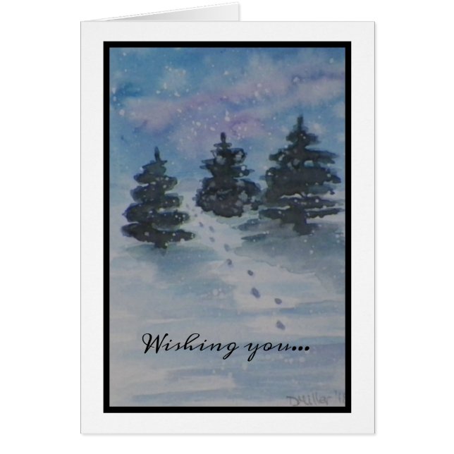 Christmas Country Landscape (Front)