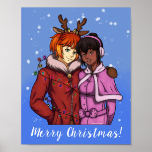 Christmas Couple Poster