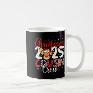 Christmas Cousin Crew 2025 Matching Family Xmas Pa Coffee Mug