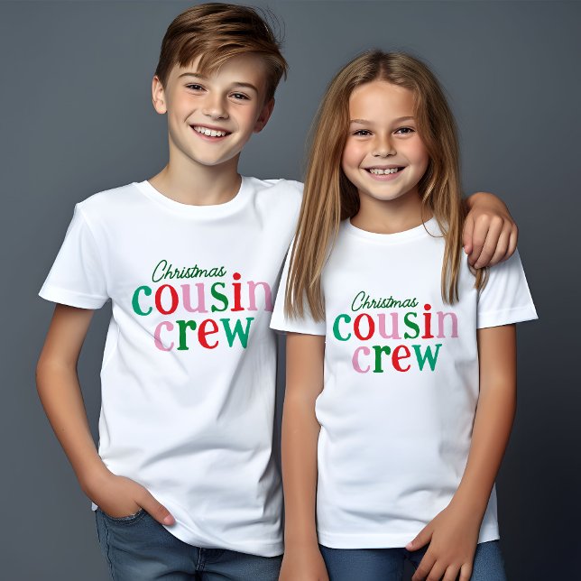 Christmas Cousin Crew Matching Family T-Shirt (Creator Uploaded)