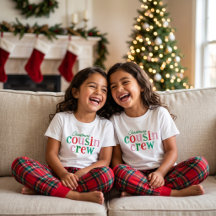 Christmas Cousin Crew Matching Family