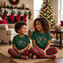 Christmas Cousin Crew Matching Family
